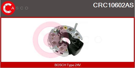 Casco CRC10602AS - Выпрямитель, диодный мост, генератор www.autospares.lv