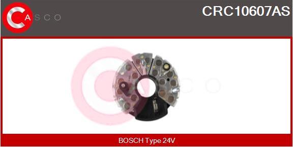 Casco CRC10607AS - Выпрямитель, диодный мост, генератор www.autospares.lv