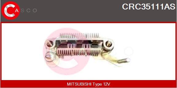 Casco CRC35111AS - Taisngriezis, Ģenerators autospares.lv