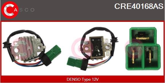 Casco CRE40168AS - Ģeneratora sprieguma regulators autospares.lv