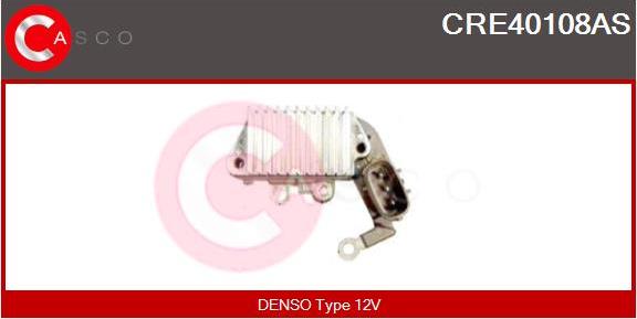 Casco CRE40108AS - Ģeneratora sprieguma regulators www.autospares.lv