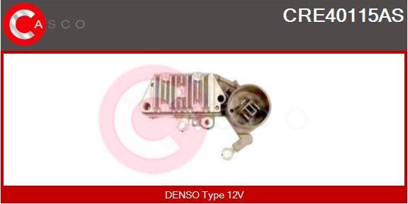 Casco CRE40115AS - Voltage regulator, alternator www.autospares.lv