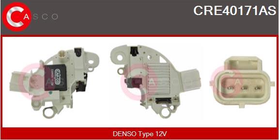 Casco CRE40171AS - Ģeneratora sprieguma regulators www.autospares.lv