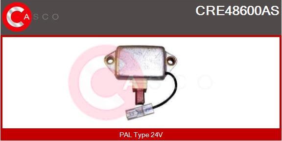 Casco CRE48600AS - Регулятор напряжения, генератор www.autospares.lv