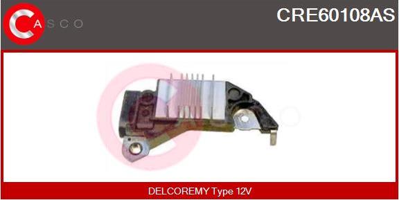 Casco CRE60108AS - Ģeneratora sprieguma regulators autospares.lv