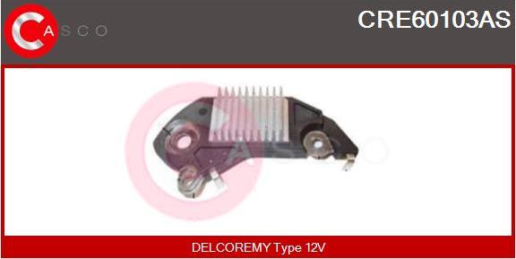 Casco CRE60103AS - Ģeneratora sprieguma regulators www.autospares.lv