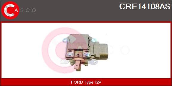 Casco CRE14108AS - Ģeneratora sprieguma regulators autospares.lv