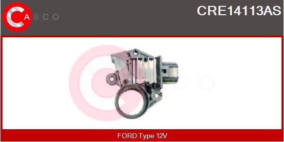 Casco CRE14113AS - Ģeneratora sprieguma regulators autospares.lv