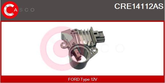 Casco CRE14112AS - Ģeneratora sprieguma regulators autospares.lv