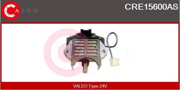 Casco CRE15600AS - Voltage regulator, alternator www.autospares.lv