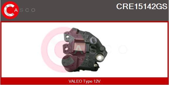 Casco CRE15142GS - Voltage regulator, alternator www.autospares.lv