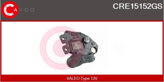 Casco CRE15152GS - Ģeneratora sprieguma regulators www.autospares.lv