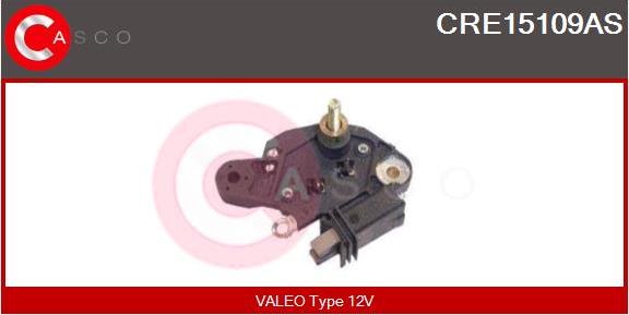 Casco CRE15109AS - Ģeneratora sprieguma regulators autospares.lv