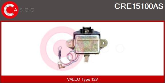 Casco CRE15100AS - Регулятор напряжения, генератор www.autospares.lv