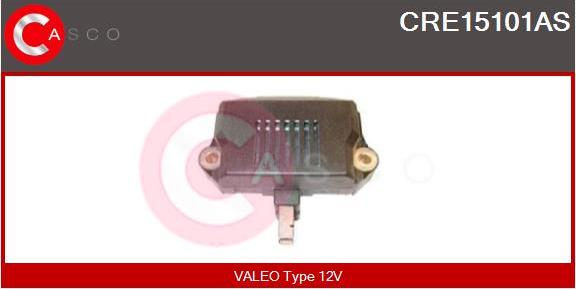 Casco CRE15101AS - Регулятор напряжения, генератор www.autospares.lv