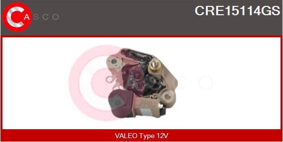 Casco CRE15114GS - Ģeneratora sprieguma regulators www.autospares.lv