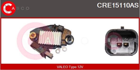 Casco CRE15110AS - Ģeneratora sprieguma regulators www.autospares.lv