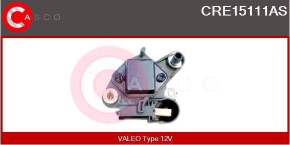 Casco CRE15111AS - Регулятор напряжения, генератор www.autospares.lv