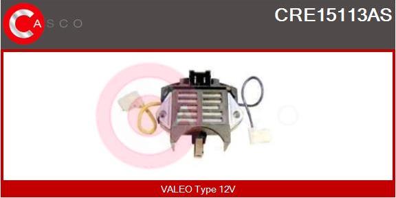 Casco CRE15113AS - Ģeneratora sprieguma regulators autospares.lv