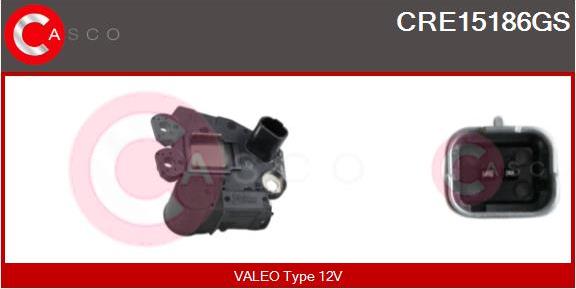 Casco CRE15186GS - Ģeneratora sprieguma regulators autospares.lv