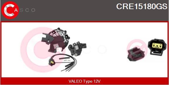 Casco CRE15180GS - Ģeneratora sprieguma regulators www.autospares.lv