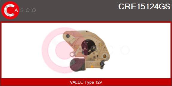 Casco CRE15124GS - Ģeneratora sprieguma regulators www.autospares.lv