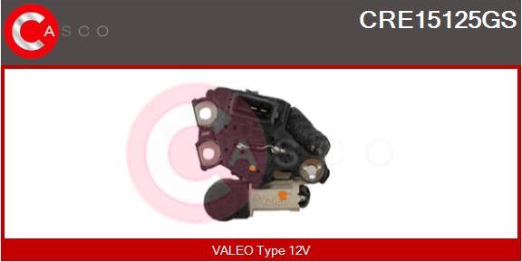 Casco CRE15125GS - Регулятор напряжения, генератор www.autospares.lv