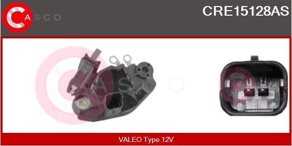 Casco CRE15128AS - Ģeneratora sprieguma regulators autospares.lv