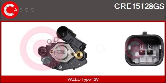 Casco CRE15128GS - Ģeneratora sprieguma regulators autospares.lv