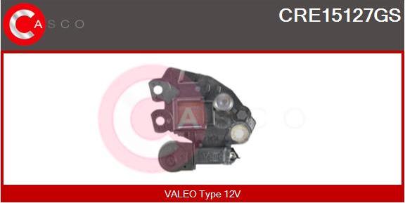 Casco CRE15127GS - Регулятор напряжения, генератор www.autospares.lv