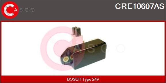 Casco CRE10607AS - Voltage regulator, alternator www.autospares.lv