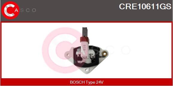 Casco CRE10611GS - Регулятор напряжения, генератор www.autospares.lv