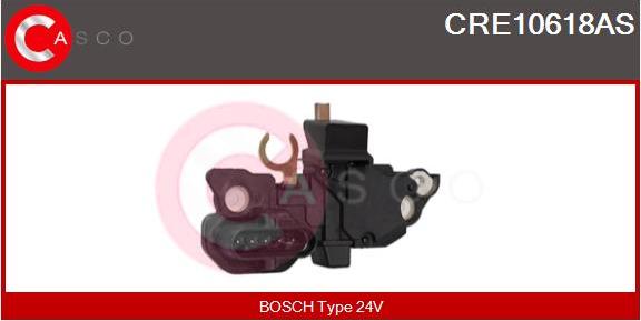 Casco CRE10618AS - Voltage regulator, alternator www.autospares.lv