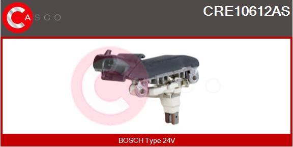 Casco CRE10612AS - Ģeneratora sprieguma regulators www.autospares.lv