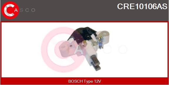 Casco CRE10106AS - Ģeneratora sprieguma regulators autospares.lv