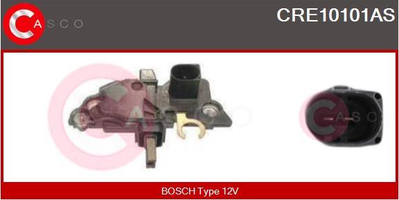 Casco CRE10101AS - Ģeneratora sprieguma regulators www.autospares.lv