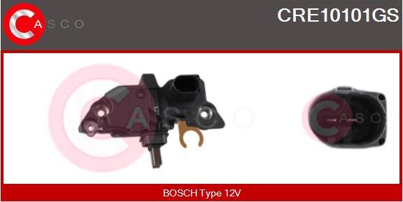 Casco CRE10101GS - Ģeneratora sprieguma regulators www.autospares.lv