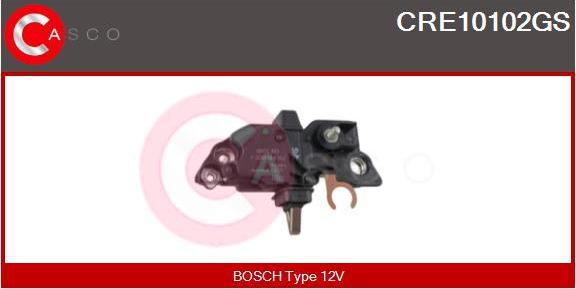 Casco CRE10102GS - Ģeneratora sprieguma regulators autospares.lv