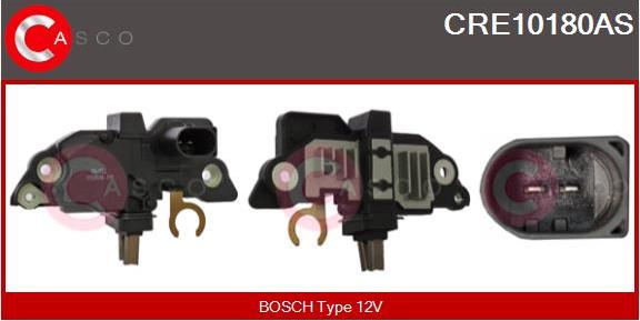 Casco CRE10180AS - Ģeneratora sprieguma regulators www.autospares.lv