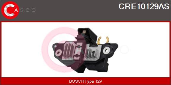 Casco CRE10129AS - Voltage regulator, alternator www.autospares.lv