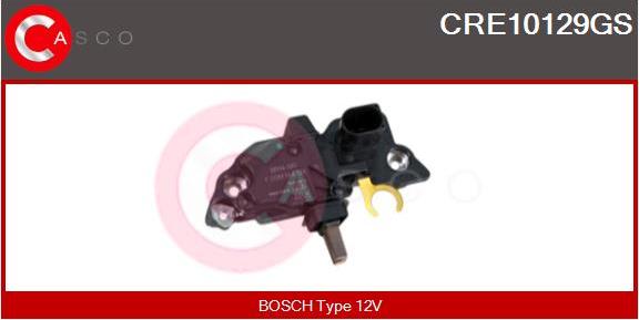 Casco CRE10129GS - Ģeneratora sprieguma regulators www.autospares.lv