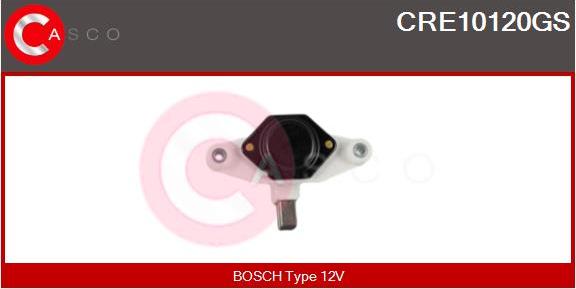 Casco CRE10120GS - Регулятор напряжения, генератор www.autospares.lv