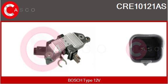 Casco CRE10121AS - Ģeneratora sprieguma regulators autospares.lv