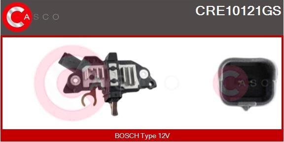 Casco CRE10121GS - Ģeneratora sprieguma regulators autospares.lv