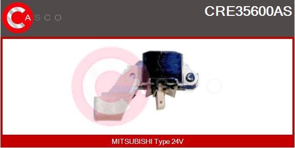 Casco CRE35600AS - Регулятор напряжения, генератор www.autospares.lv