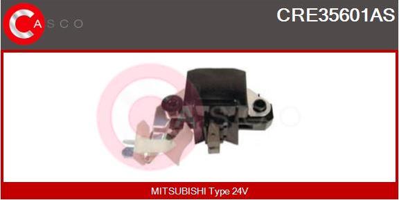 Casco CRE35601AS - Ģeneratora sprieguma regulators autospares.lv