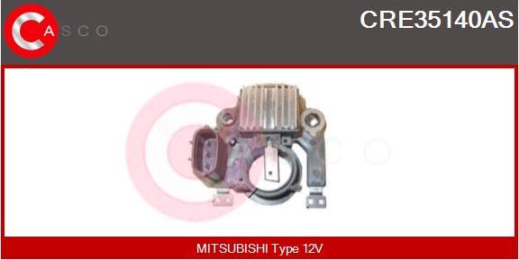 Casco CRE35140AS - Ģeneratora sprieguma regulators autospares.lv