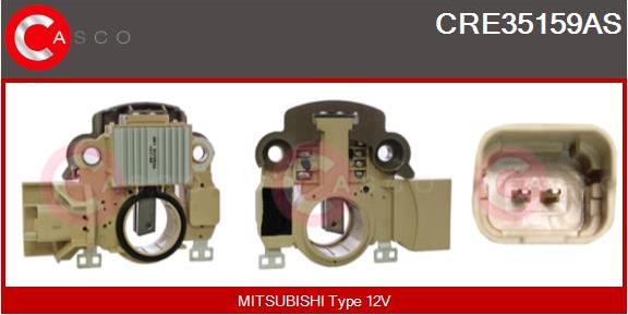 Casco CRE35159AS - Ģeneratora sprieguma regulators www.autospares.lv