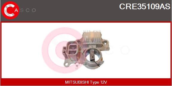 Casco CRE35109AS - Ģeneratora sprieguma regulators autospares.lv