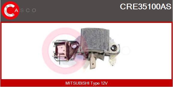 Casco CRE35100AS - Ģeneratora sprieguma regulators www.autospares.lv